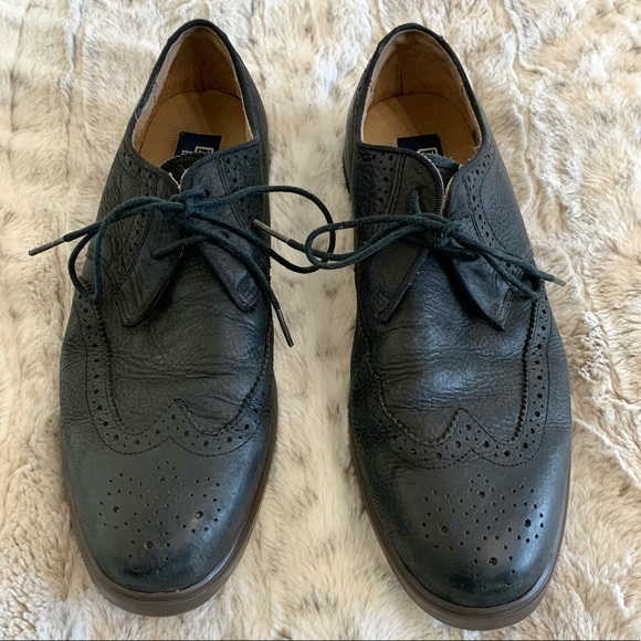 Polo Ralph Lauren Black Leather Wingtip Oxfords main image 2
